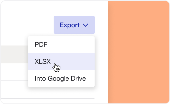 Export your reports