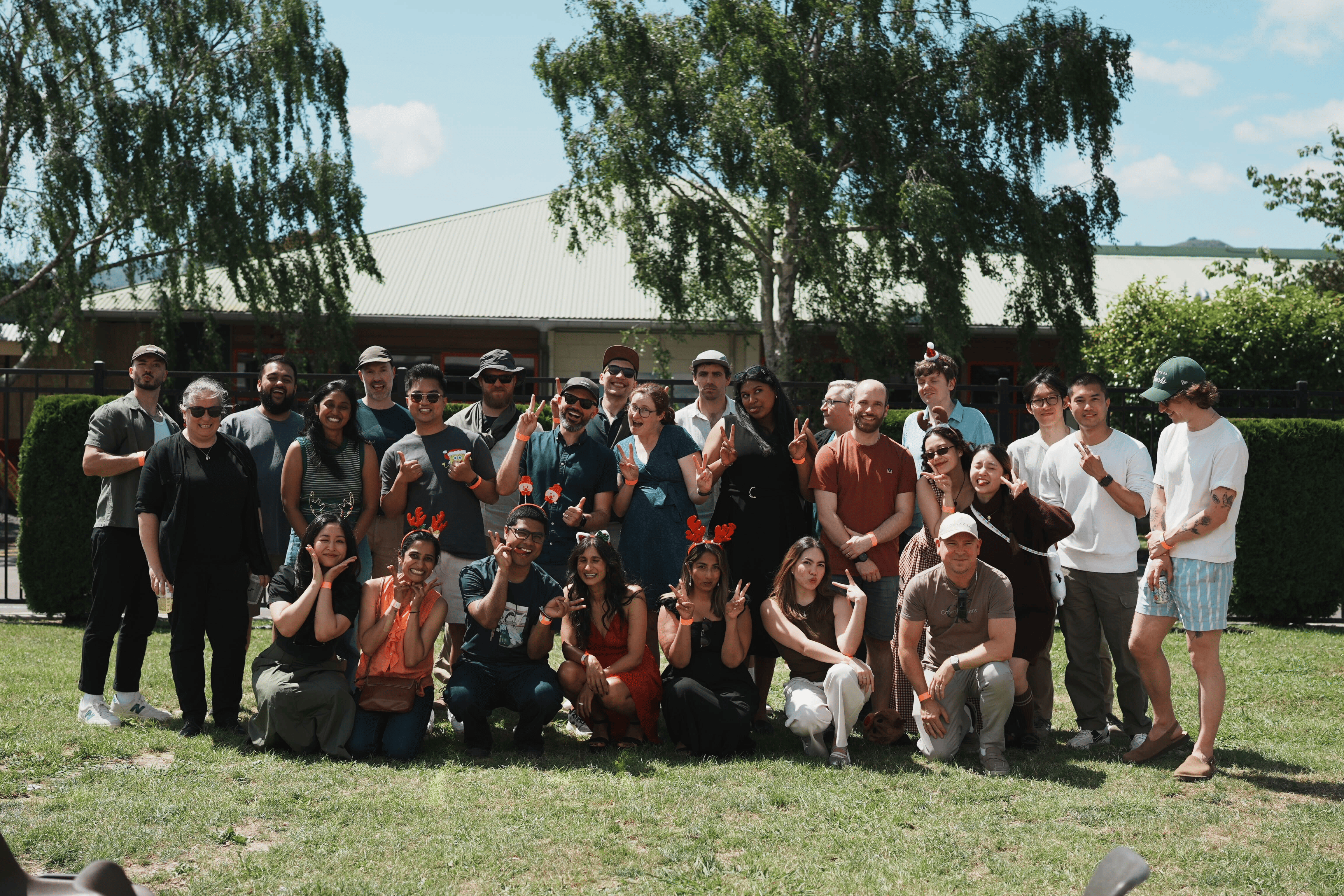 Sharesight team from Christmas Party 2025